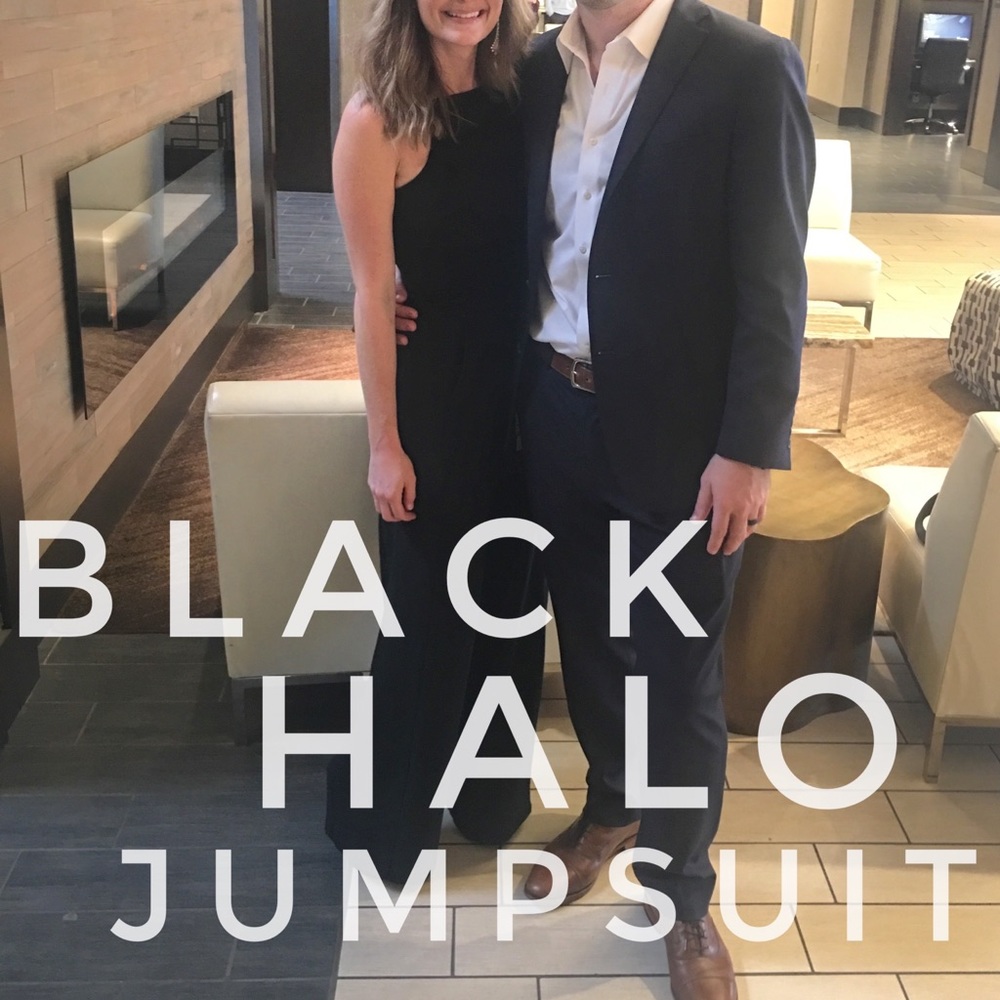 Black Halo Jumpsuit